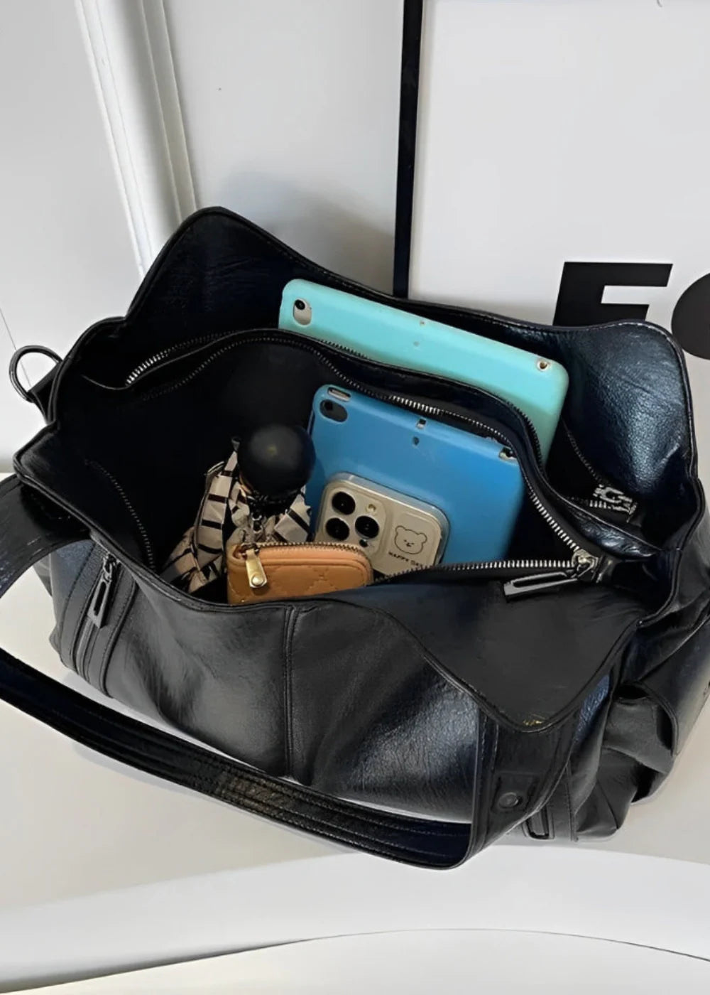 Clabihim Ange leather bag