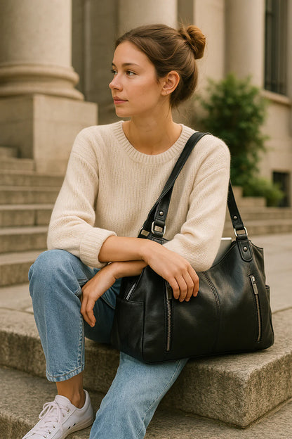 Clabihim Ange leather bag