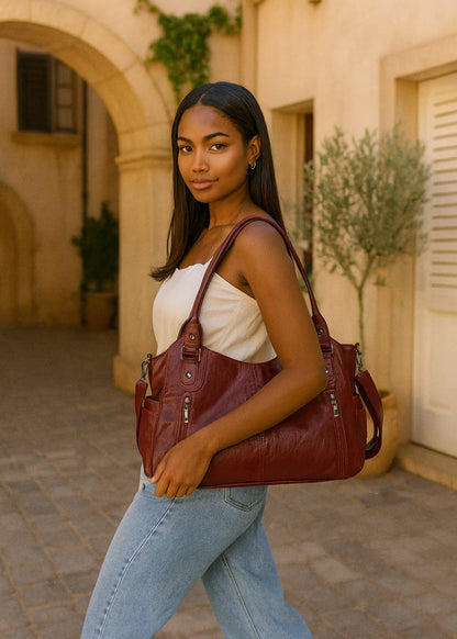 Clabihim Ange leather bag