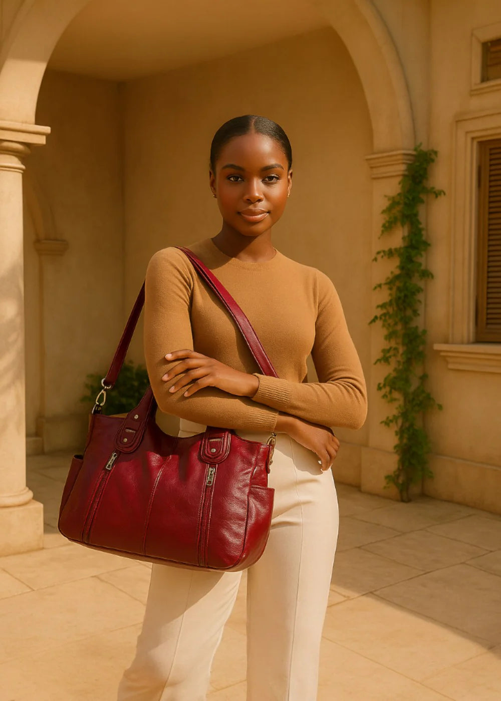 Clabihim Ange leather bag